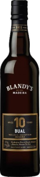 Blandy´s Bual 10 Years Old Medium Rich Madeira
