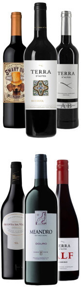 Portugals Vielfalt im Paket - Weine unter 14 Euro
