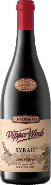 Old Road Pepper Wind Syrah